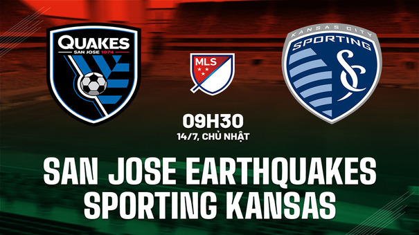 Nhận định San Jose Earthquakes vs Sporting Kansas 9h30 ngày 14/7 (Nhà nghề Mỹ). Hãy đến AB77 cá cược bóng đá.