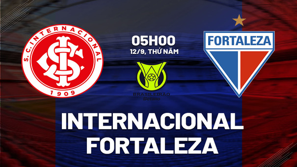 Nhận định bóng đá Internacional vs Fortaleza 5h00 ngày 12/9 (VĐQG Brazil 2024). Hãy đến AB77 cá cược bóng đá .